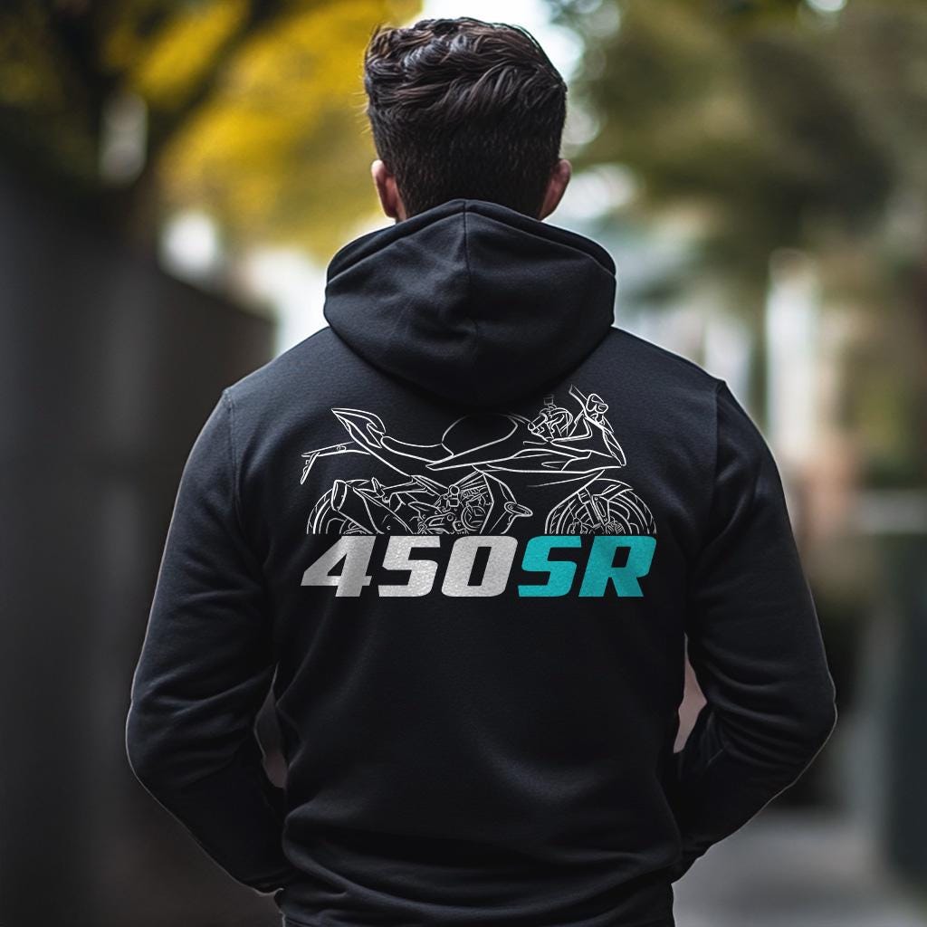 CFMoto 450SR 2023 - 2024 Inspired Hoodie - Motorcycle Sweatshirt for Riders