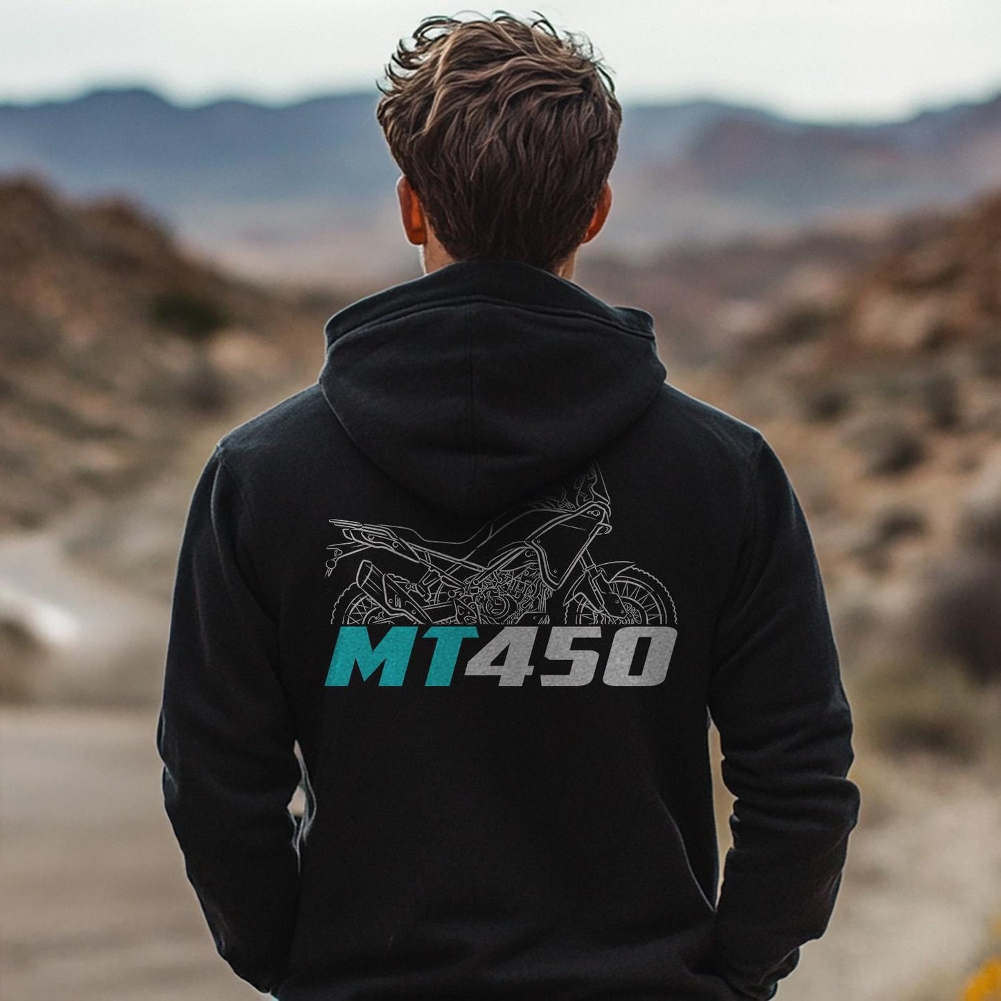 CFMoto MT450 2024 Inspired Hoodie - Motorcycle Sweatshirt for Riders