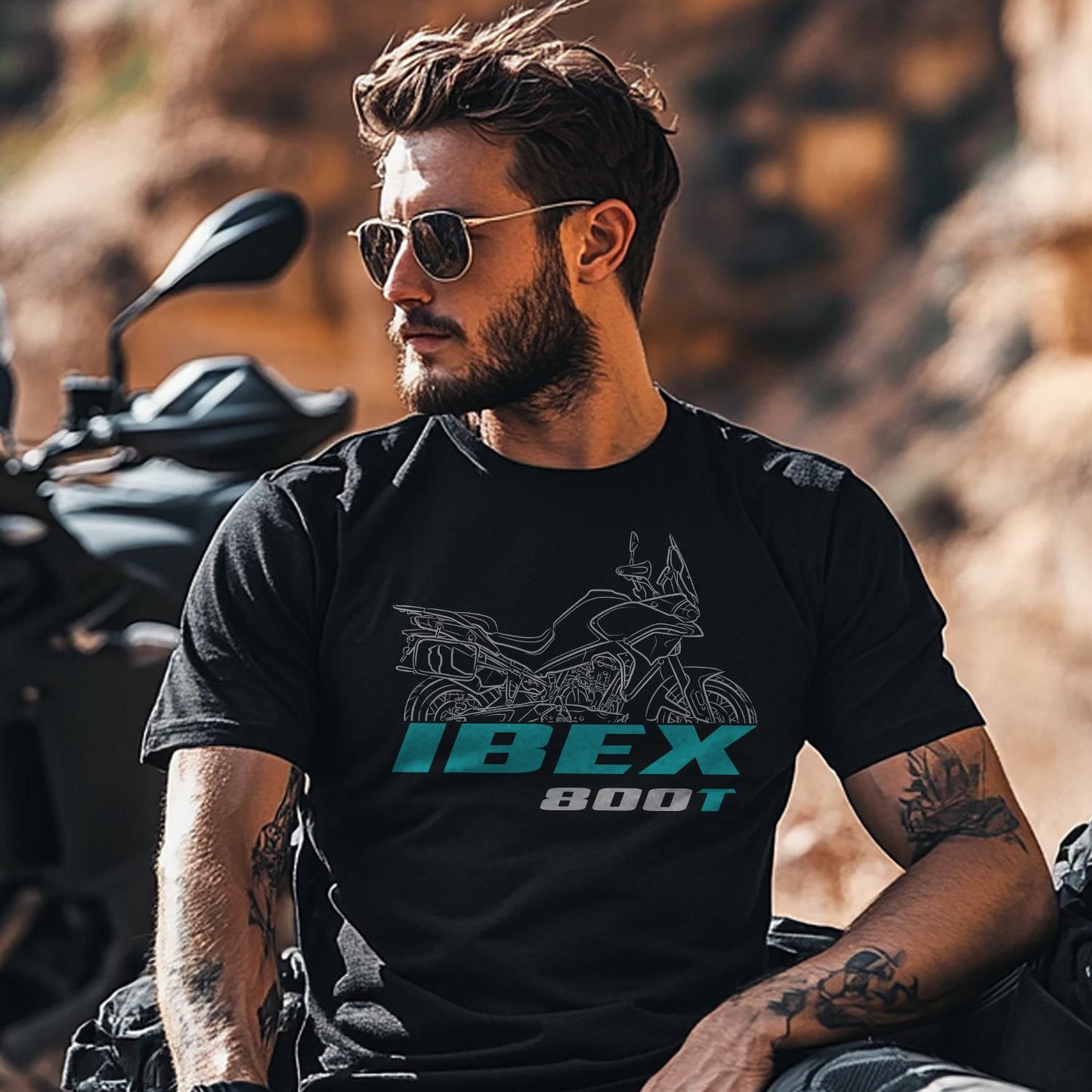 CFMOTO IBEX 800 T 2023 - 2024 Inspired T-Shirt - Motorcycle Tee Shirt for Riders