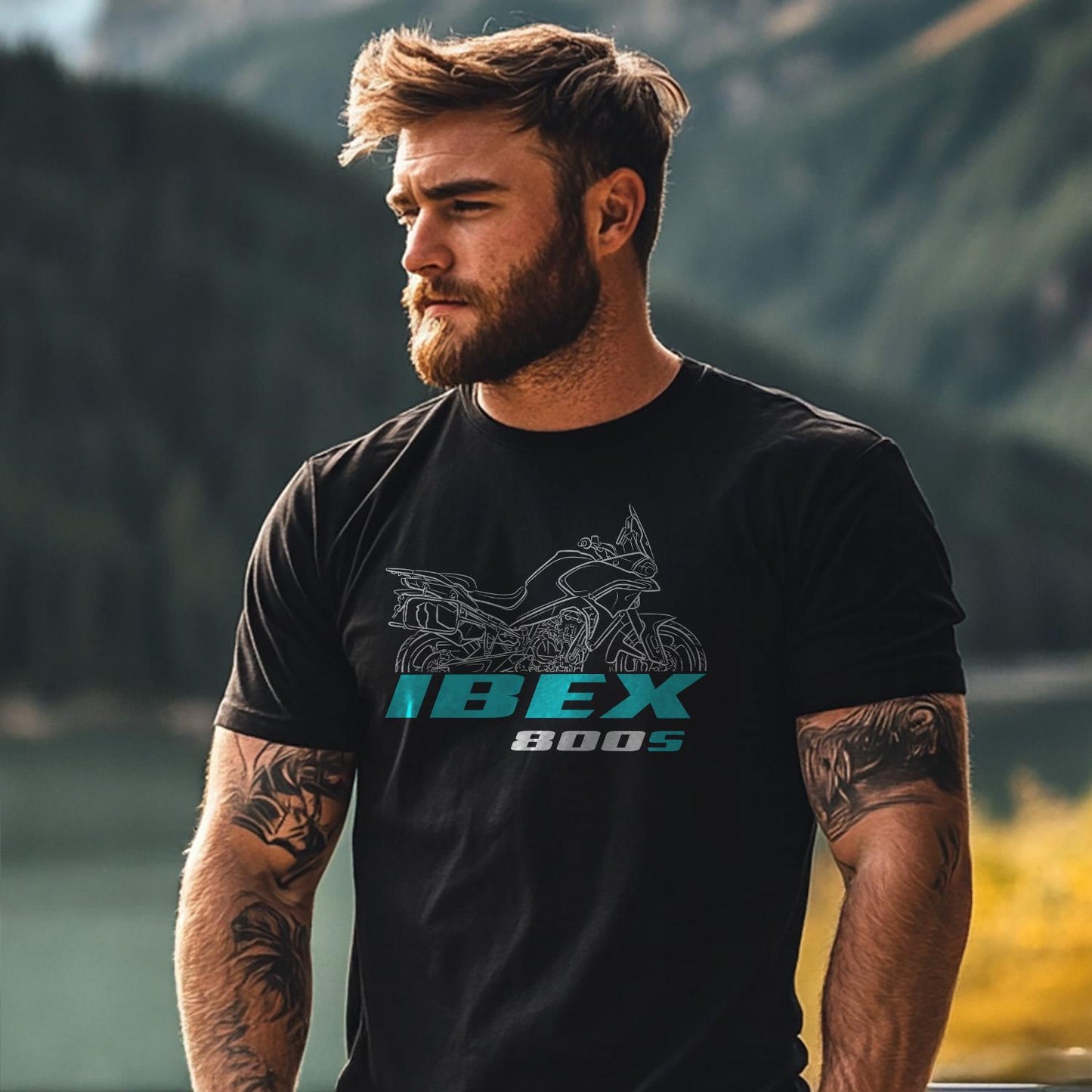 CFMOTO IBEX 800 S 2023 - 2024 Inspired T-Shirt - Motorcycle Tee Shirt for Riders