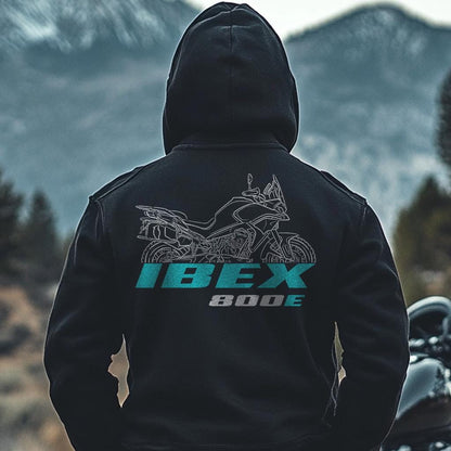 CFMoto IBEX 800 E 2025 Inspired Hoodie - Motorcycle Sweatshirt for Riders