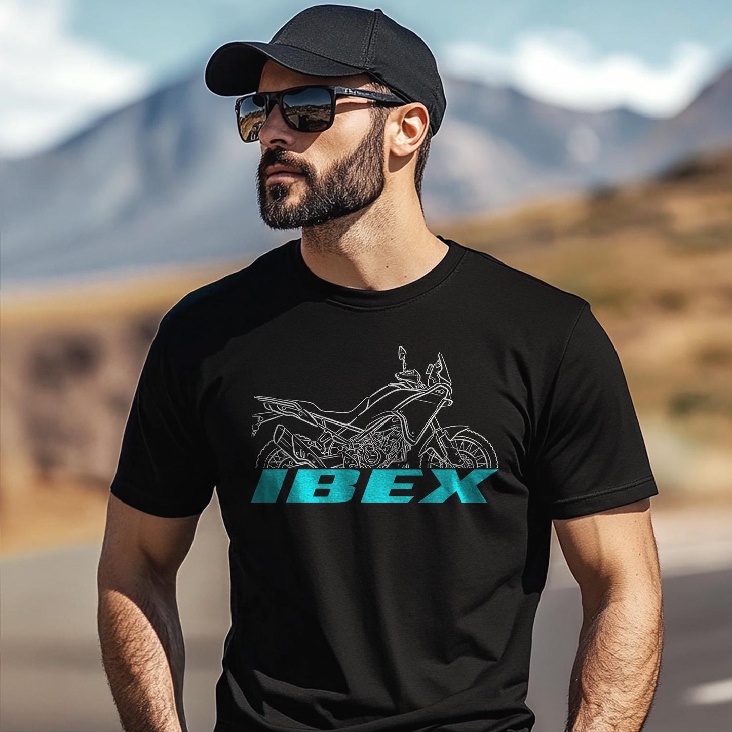 CFMoto Ibex 450 2025 Inspired T-Shirt - Motorcycle Tee Shirt for Riders