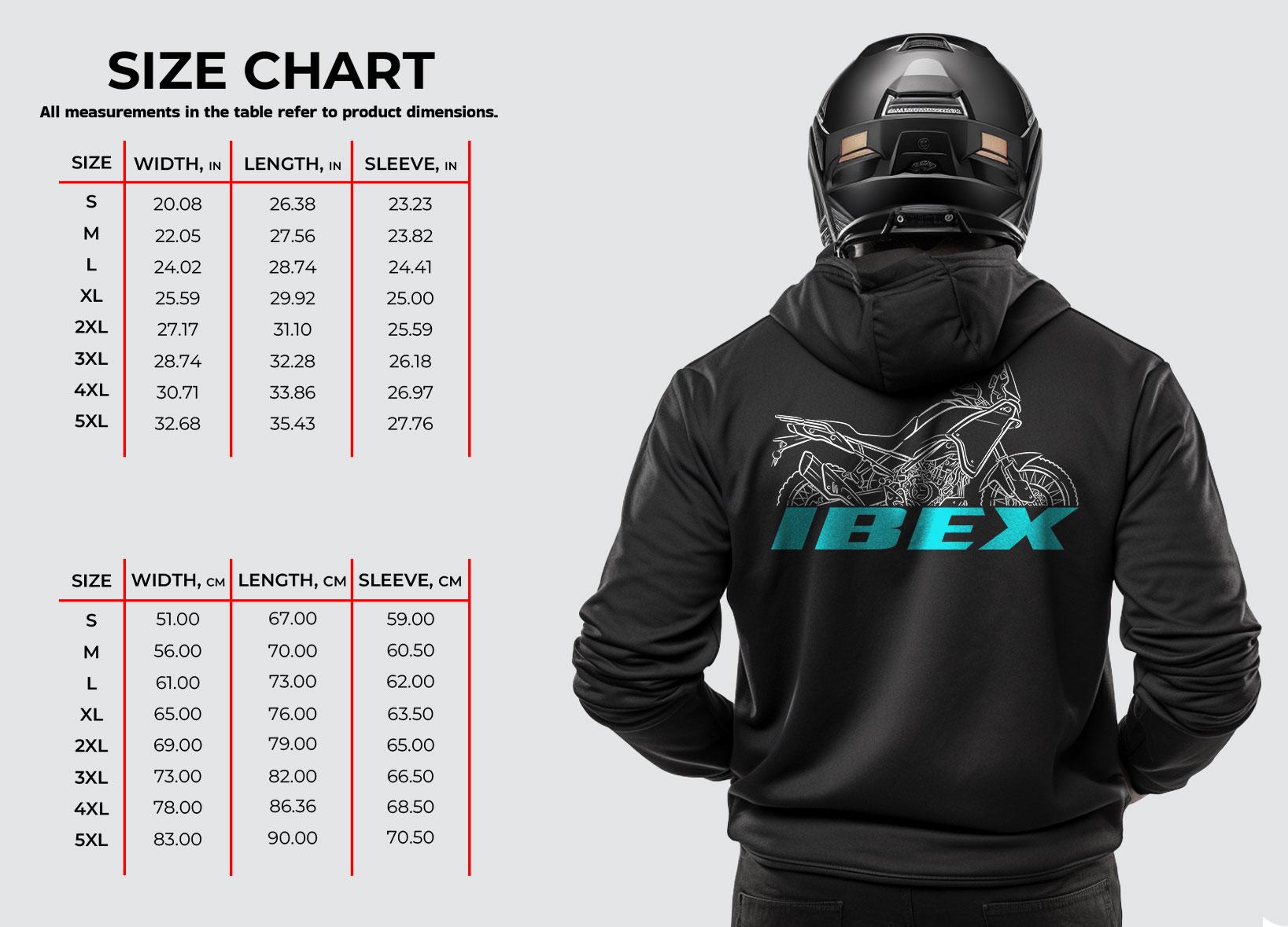 CFMoto Ibex 450 2025 Inspired Hoodie - Motorcycle Sweatshirt for Riders