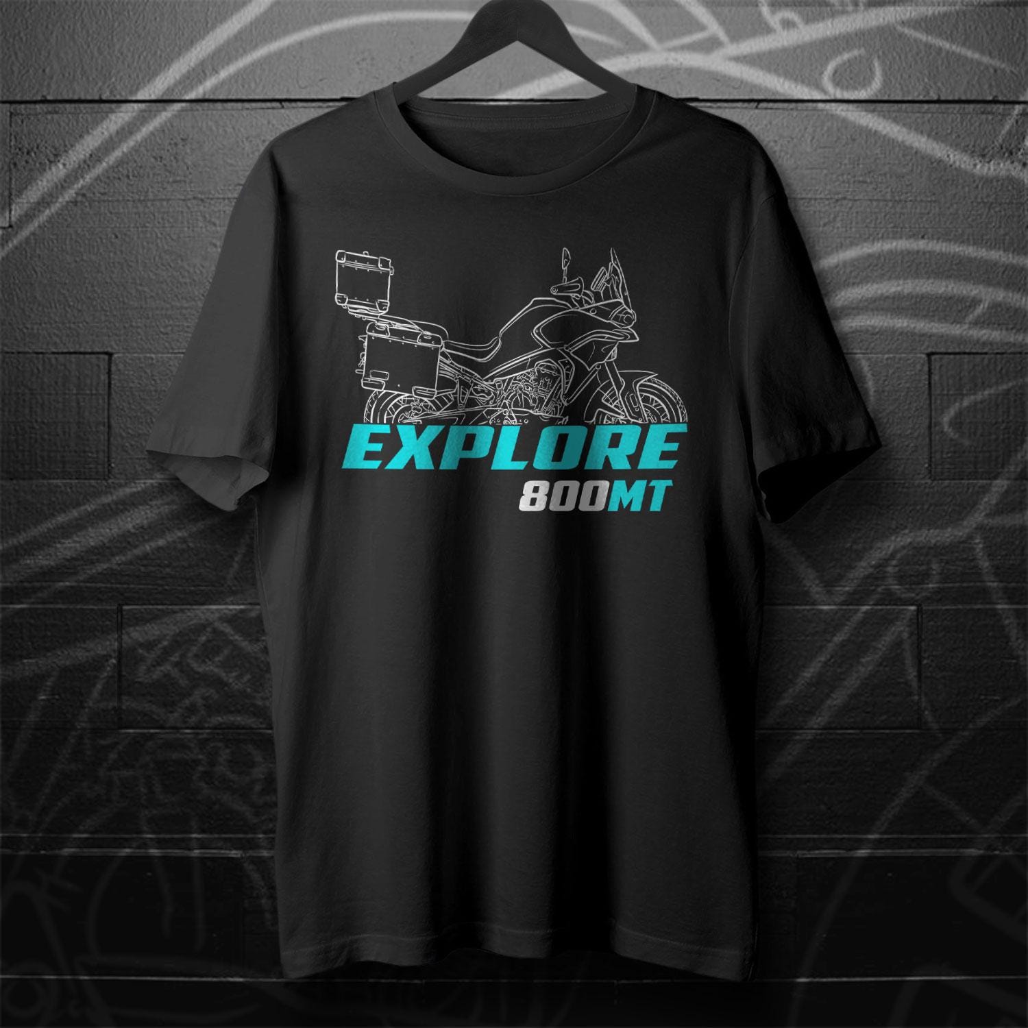 CFMoto 800MT Explore 2025 Inspired T-Shirt - Motorcycle Tee Shirt for Riders