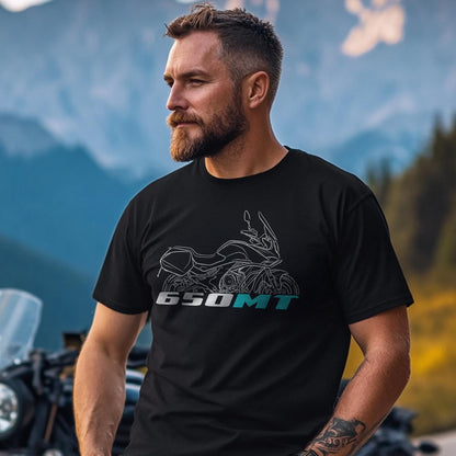 CFMoto 650MT 2018 - 2024 Inspired T-Shirt - Motorcycle Tee Shirt for Riders