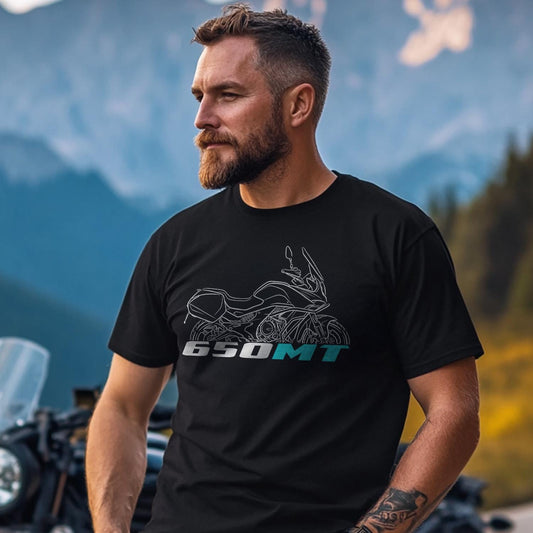 CFMoto 650MT 2018 - 2024 Inspired T-Shirt - Motorcycle Tee Shirt for Riders