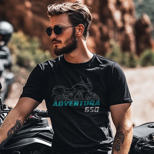 CFMoto 650 Adventura 2017 - 2024 Inspired T-Shirt - Motorcycle Tee Shirt for Riders