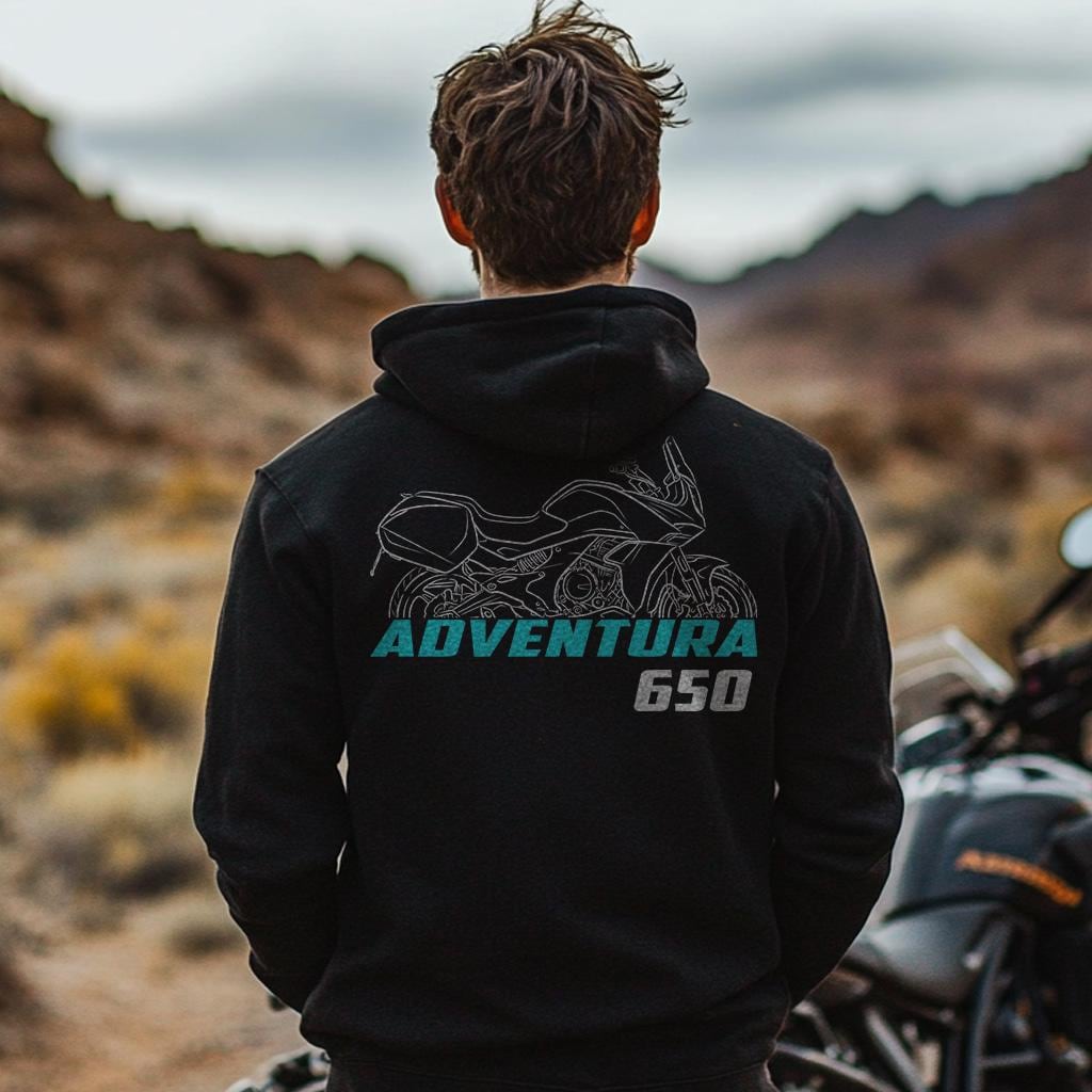 CFMoto 650 Adventura 2017 - 2024 Inspired Hoodie - Motorcycle Sweatshirt for Riders