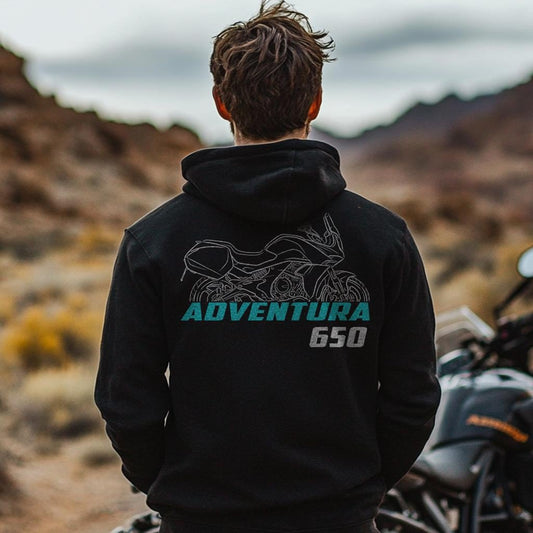 CFMoto 650 Adventura 2017 - 2024 Inspired Hoodie - Motorcycle Sweatshirt for Riders