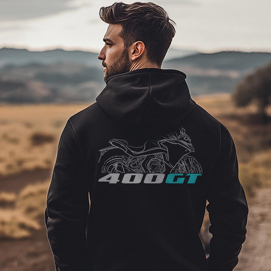 CFMoto 400GT 2019 - 2022 Inspired Hoodie - Motorcycle Sweatshirt for Riders