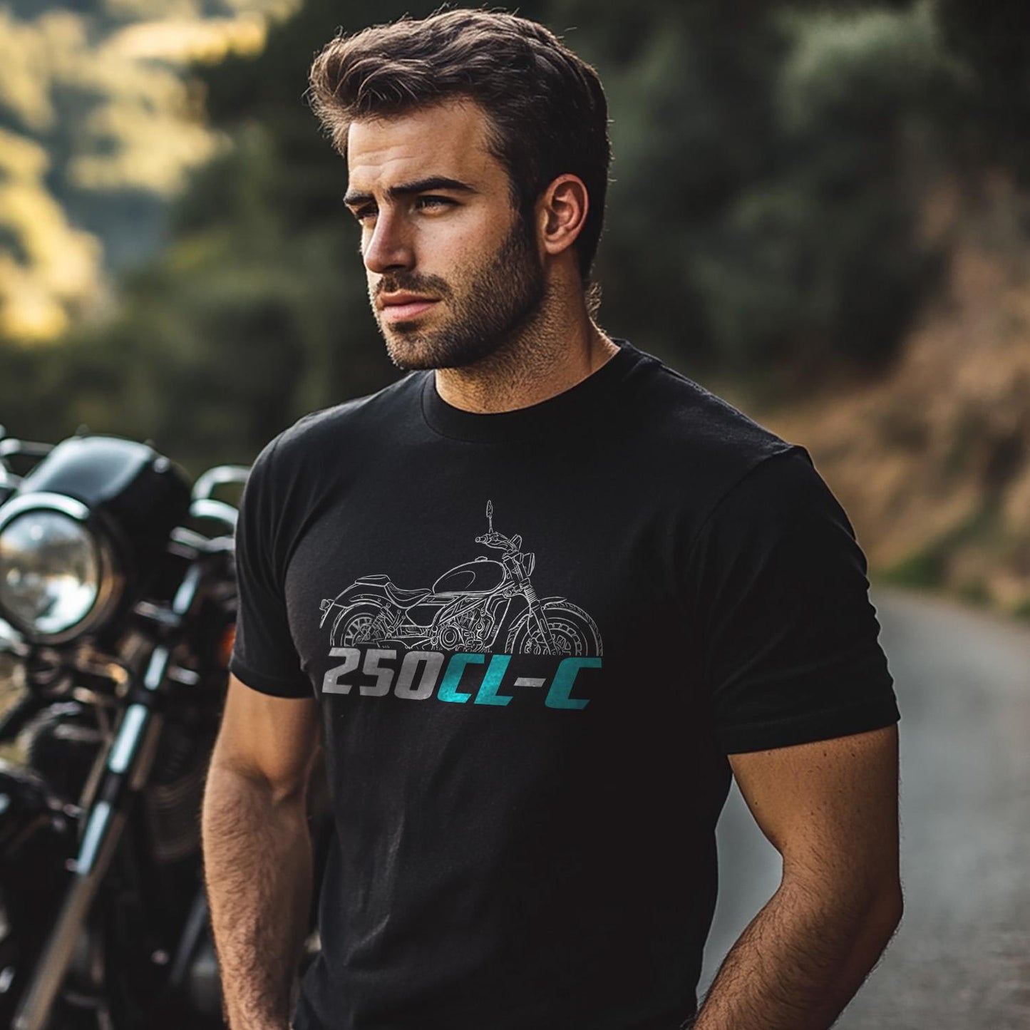 CFMoto 250CL-C 2024 Inspired T-Shirt - Motorcycle Tee Shirt for Riders