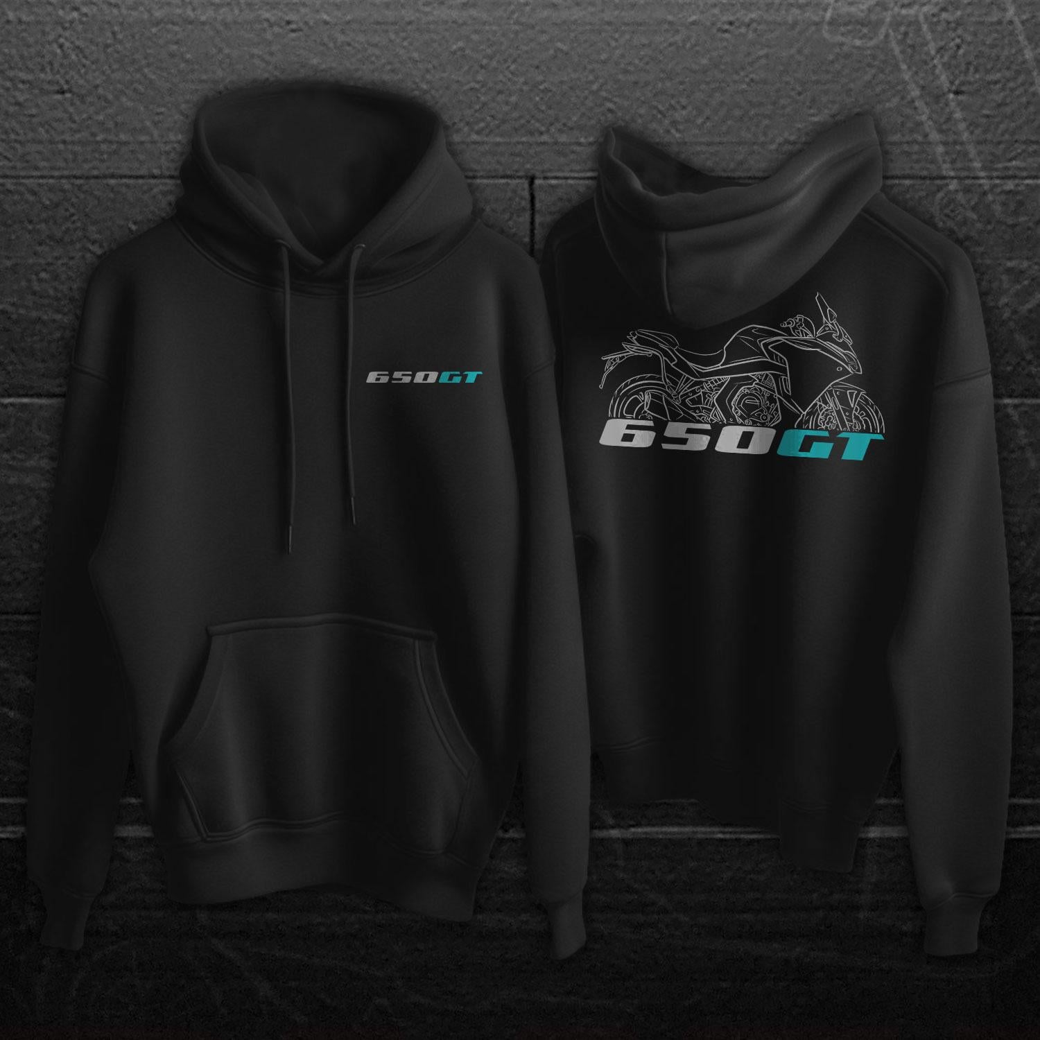 CFMoto 650GT 2019 - 2024 Inspired Hoodie - Motorcycle Sweatshirt for Riders