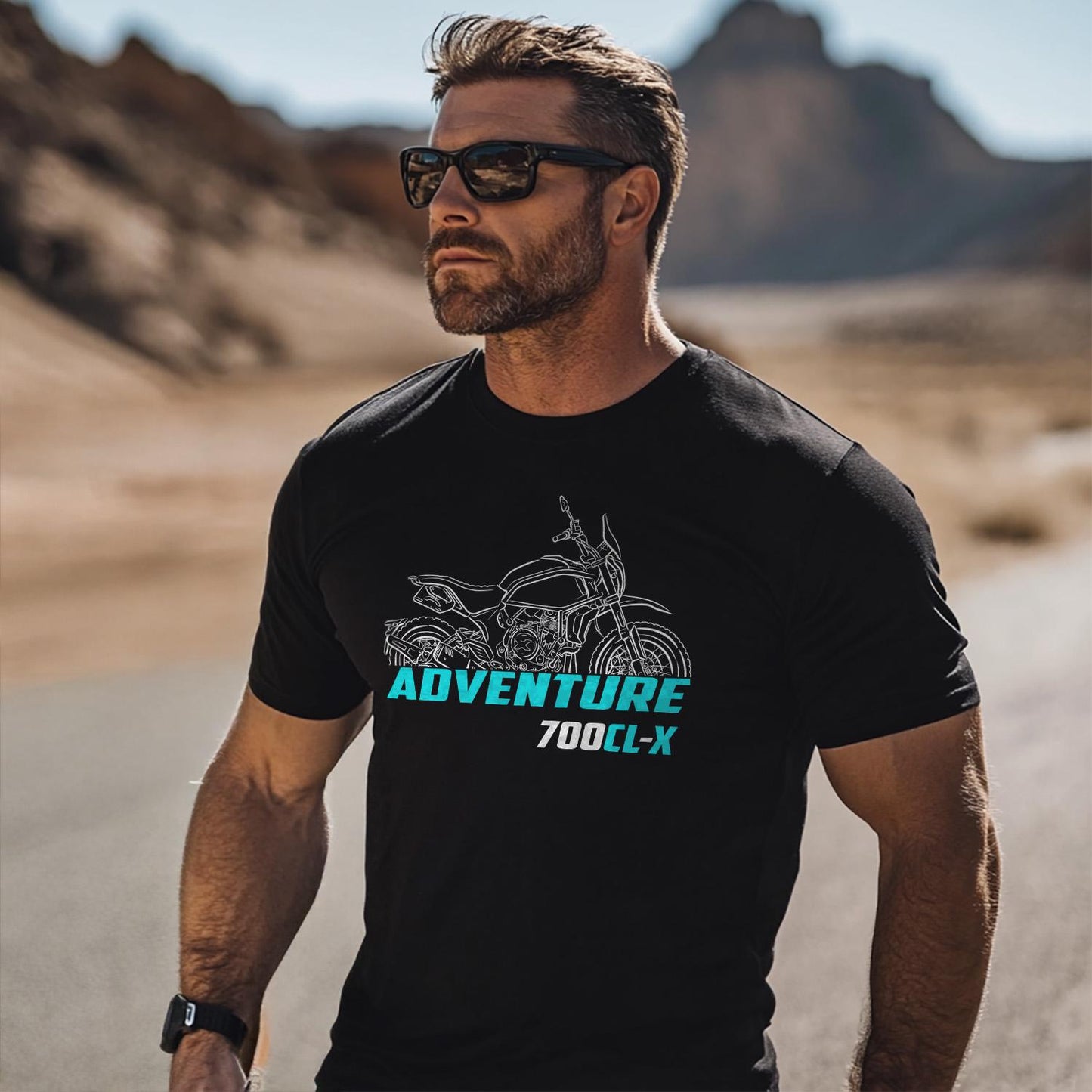 CFMoto 700CL-X Adventure 2023 - 2024 Inspired T-Shirt - Motorcycle Tee Shirt for Riders