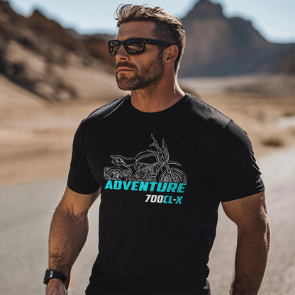 CFMoto 700CL-X Adventure 2023 - 2024 Inspired T-Shirt - Motorcycle Tee Shirt for Riders
