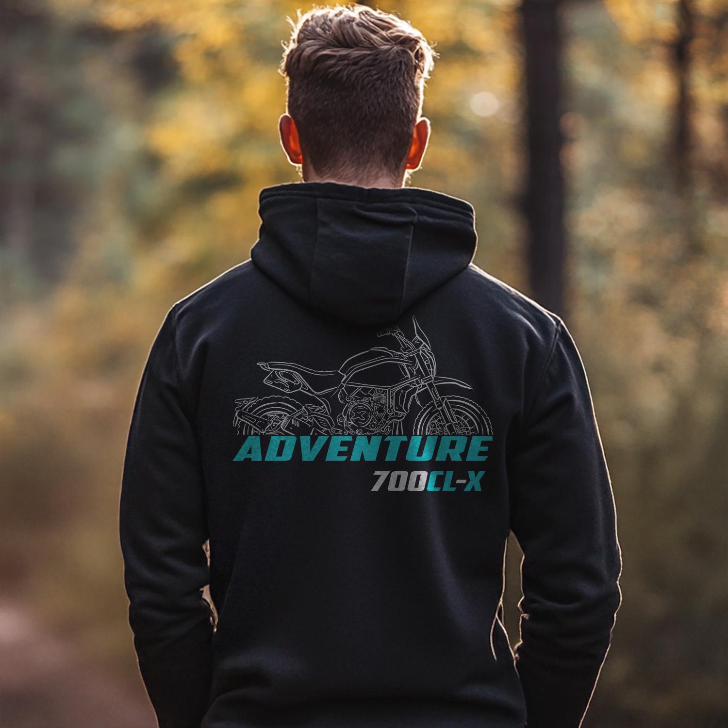 CFMoto 700CL-X Adventure 2023 - 2024 Inspired Hoodie - Motorcycle Sweatshirt for Riders