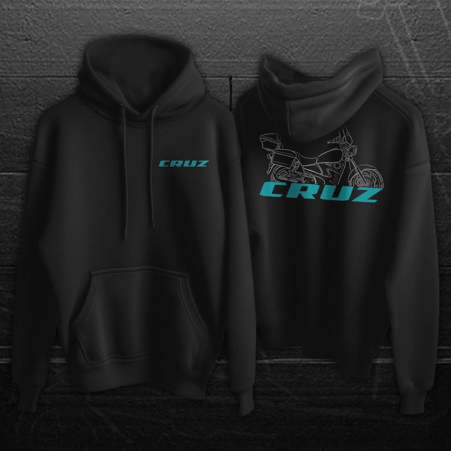CFMoto Cruz 2013 Inspired Hoodie - Motorcycle Sweatshirt for Riders
