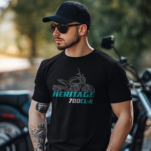 CFMoto 700 CL-X Heritage 2021 - 2024 Inspired T-Shirt - Motorcycle Tee Shirt for Riders