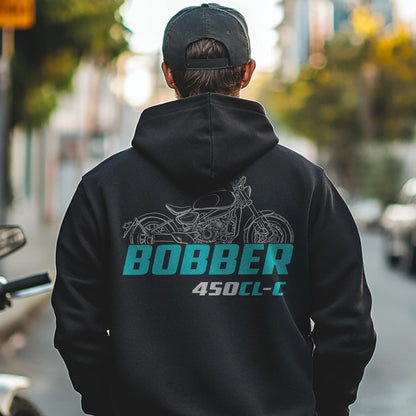 CFMoto 450CL-C Bobber 2024 Inspired Hoodie - Motorcycle Sweatshirt for Riders