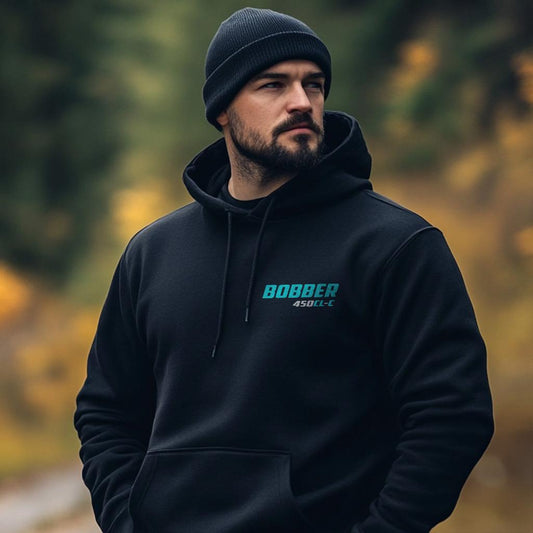 CFMoto 450CL-C Bobber 2024 Inspired Hoodie - Motorcycle Sweatshirt for Riders