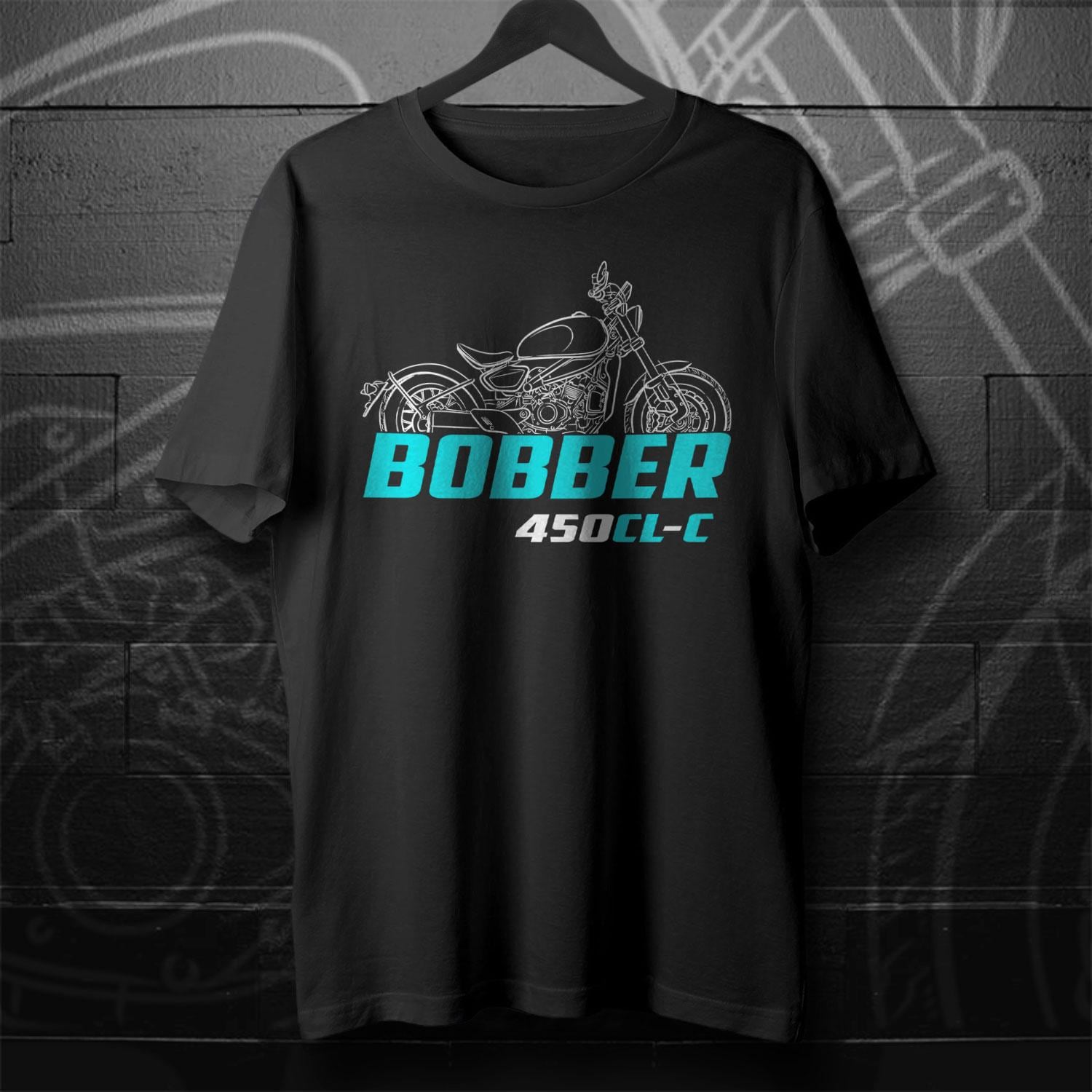CFMoto 450CL-C Bobber 2024 Inspired T-Shirt - Motorcycle Tee Shirt for Riders