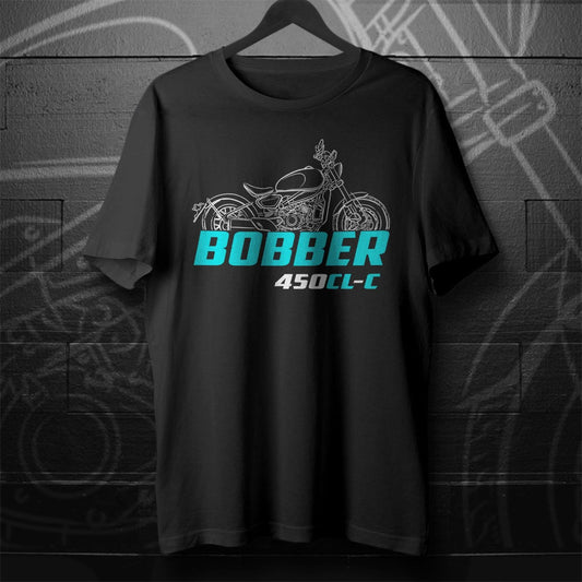 CFMoto 450CL-C Bobber 2024 Inspired T-Shirt - Motorcycle Tee Shirt for Riders