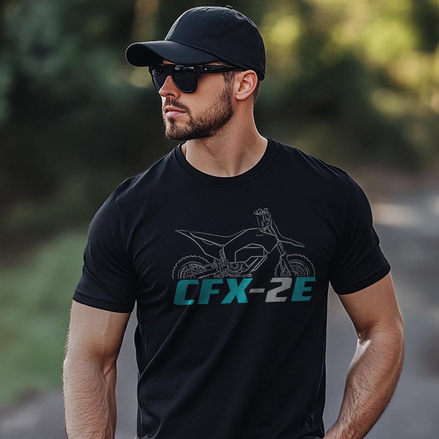 CFMoto CFX-2E 2025 Inspired T-Shirt - Motorcycle Tee Shirt for Riders