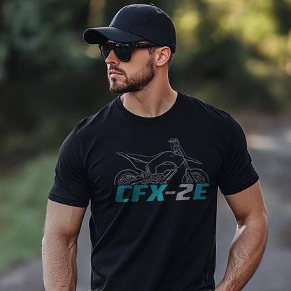 CFMoto CFX-2E 2025 Inspired T-Shirt - Motorcycle Tee Shirt for Riders