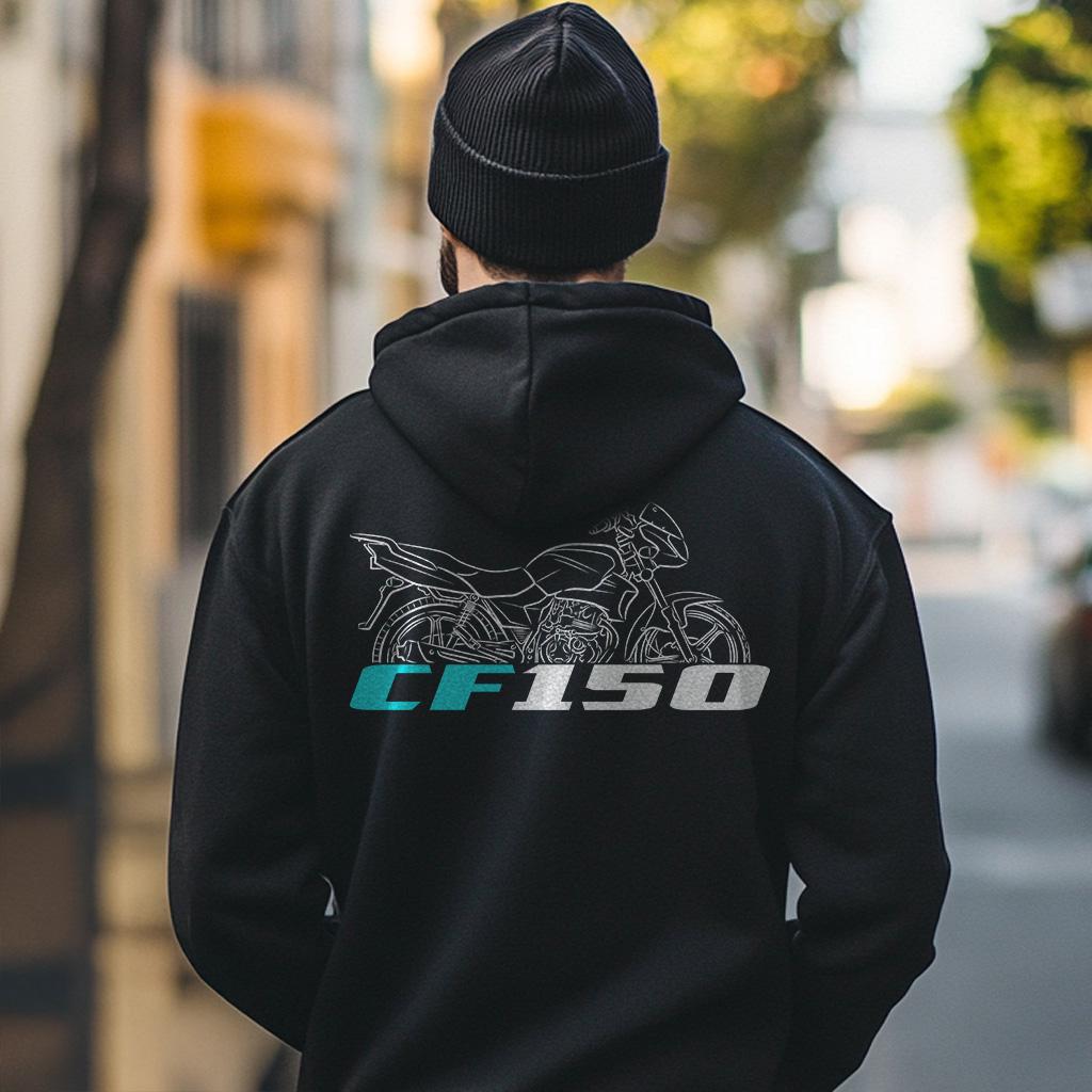CFMoto CF150 2010 Inspired Hoodie - Motorcycle Sweatshirt for Riders
