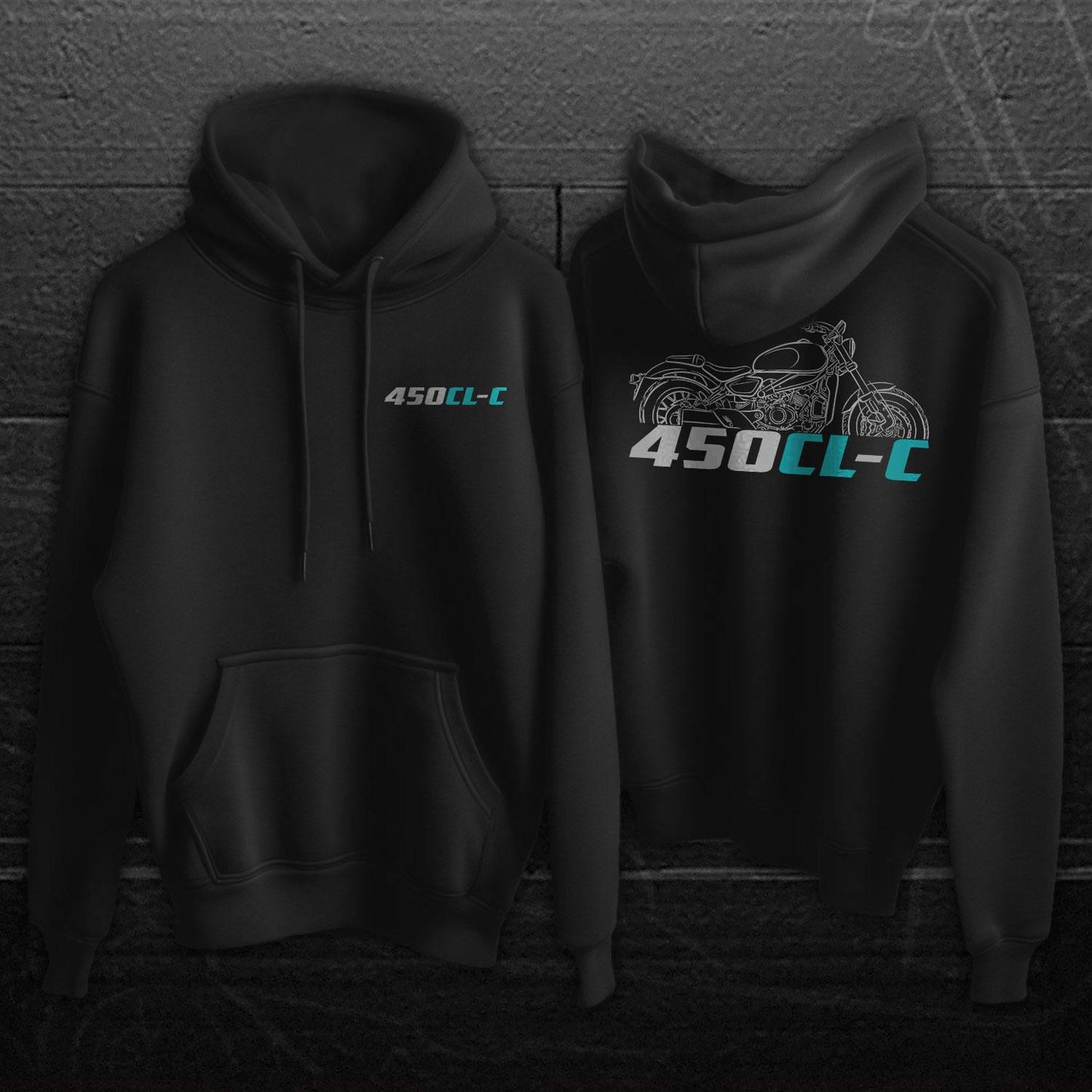 CFMoto 450CL-C 2024 Inspired Hoodie - Motorcycle Sweatshirt for Riders