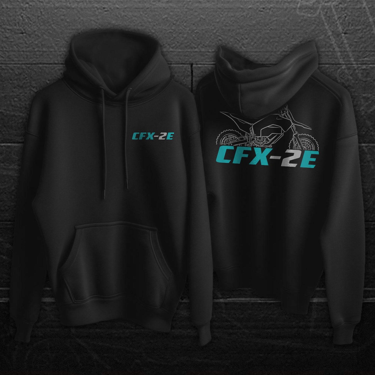 CFMoto CFX-2E 2025 Inspired Hoodie - Motorcycle Sweatshirt for Riders