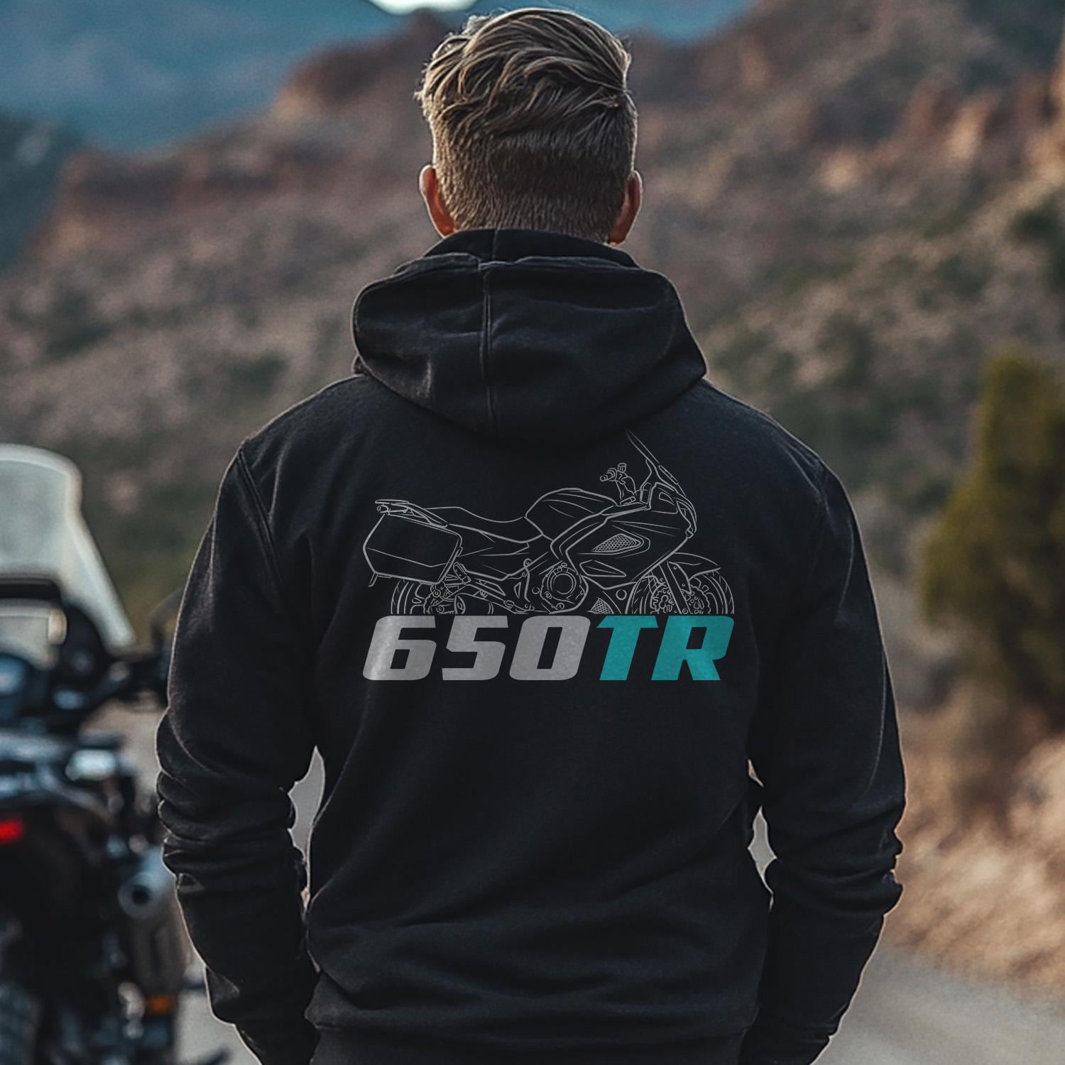CFMoto 650TR 2013 Inspired Hoodie - Motorcycle Sweatshirt for Riders