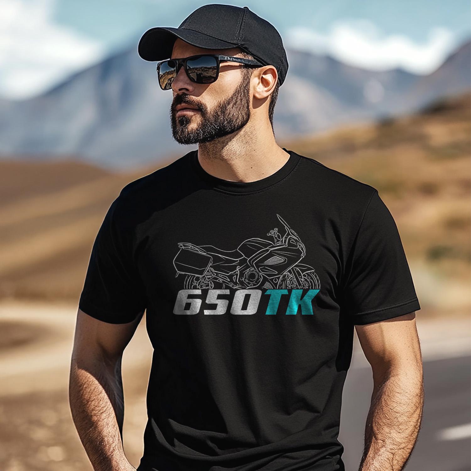CFMoto 650TK 2013 - 2014 Inspired T-Shirt - Motorcycle Tee Shirt for Riders