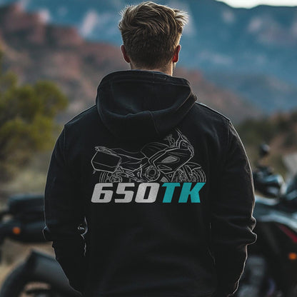 CFMoto 650TK 2013 - 2014 Inspired Hoodie - Motorcycle Sweatshirt for Riders