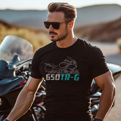 CFMoto 650 TR-G 2016 - 2020 Inspired T-Shirt - Motorcycle Tee Shirt for Riders