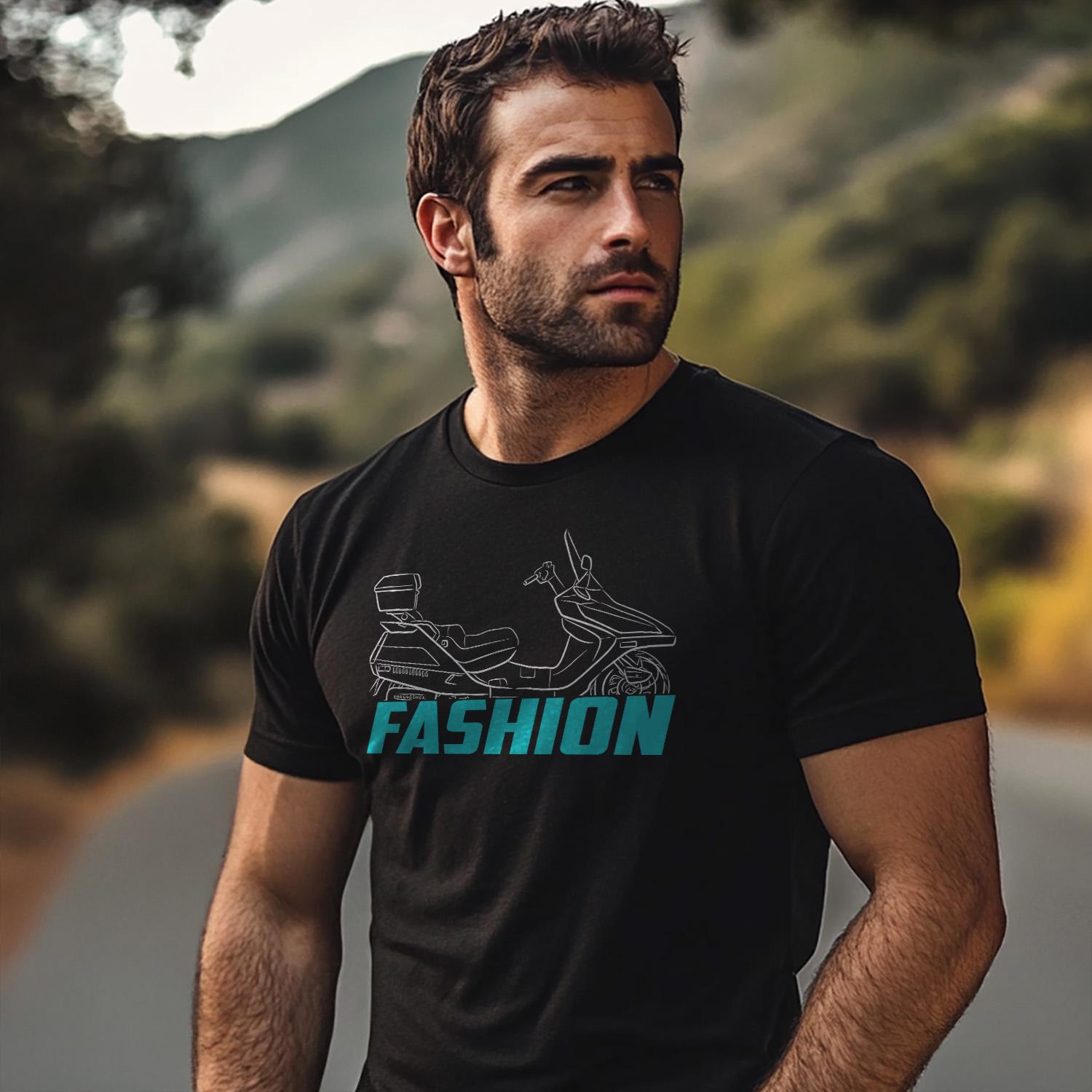CFMoto Fashion Scooter Inspired T-Shirt - Motorcycle Tee Shirt for Riders