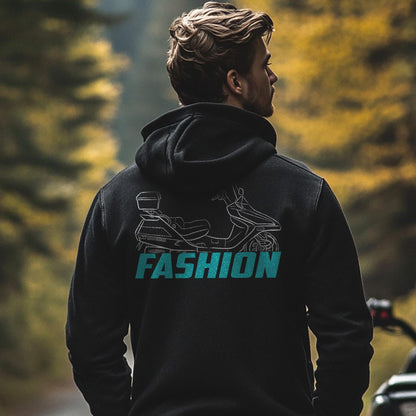 CFMoto Fashion Scooter Inspired Hoodie - Motorcycle Sweatshirt for Riders