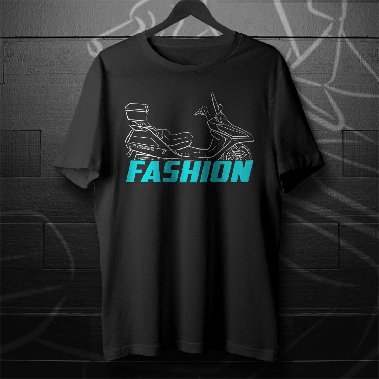 CFMoto Fashion Scooter Inspired T-Shirt - Motorcycle Tee Shirt for Riders