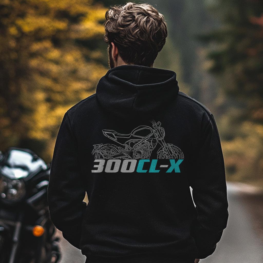 CFMoto 300CL-X 2024 Inspired Hoodie - Motorcycle Sweatshirt for Riders