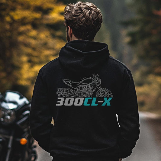 CFMoto 300CL-X 2024 Inspired Hoodie - Motorcycle Sweatshirt for Riders