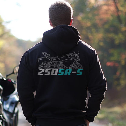 CFMoto 250SR-S Inspired Hoodie - Motorcycle Sweatshirt for Riders