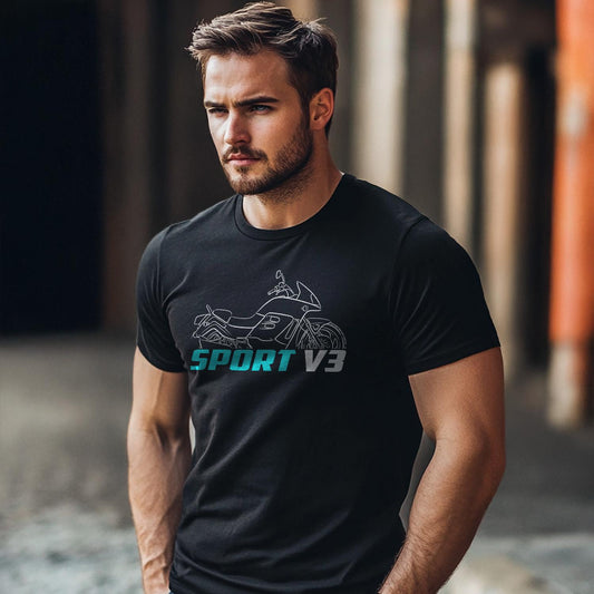 CFMoto V3 Sport ( CF250T-3 ) Inspired T-Shirt - Motorcycle Tee Shirt for Riders