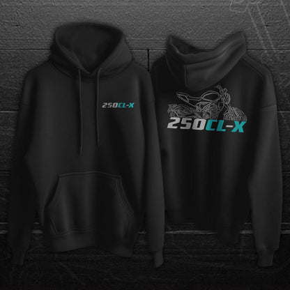 CFMoto 250CL-X 2024 Inspired Hoodie - Motorcycle Sweatshirt for Riders