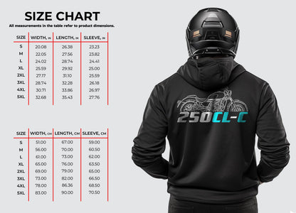 CFMoto 250CL-C 2024 Inspired Hoodie - Motorcycle Sweatshirt for Riders