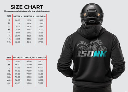 CFMoto 150NK 2015 - 2022 Inspired Hoodie - Motorcycle Sweatshirt for Riders