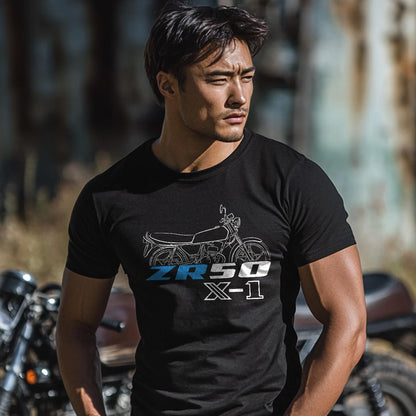 Suzuki ZR50 X1 | S & SL Inspired T-Shirt - Motorcycle Tee Shirt for Riders