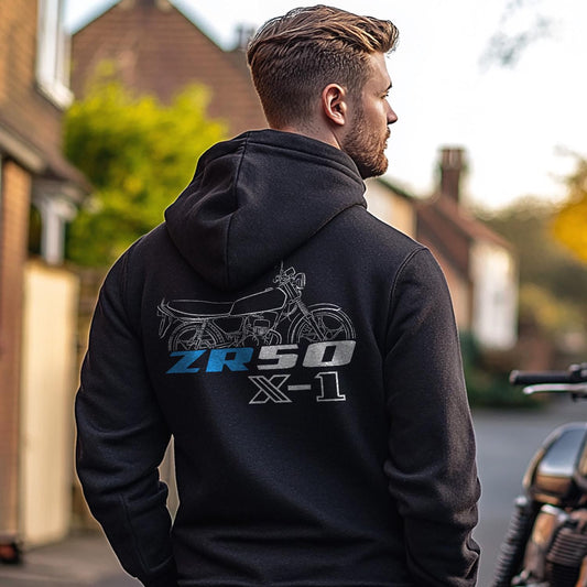 Suzuki ZR50 X1 | S & SL Inspired Hoodie - Motorcycle Sweatshirt for Riders