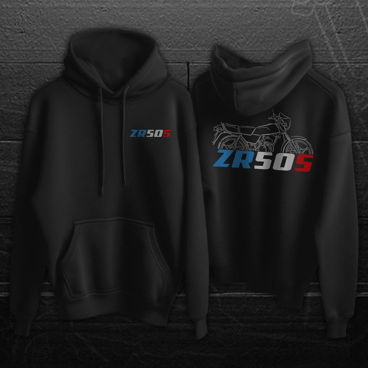 Suzuki ZR50 X1 | S & SL Inspired Hoodie - Motorcycle Sweatshirt for Riders