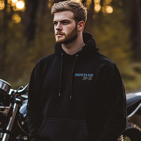 Suzuki X6 Hustler & T20 Inspired Hoodie - Motorcycle Sweatshirt for Riders