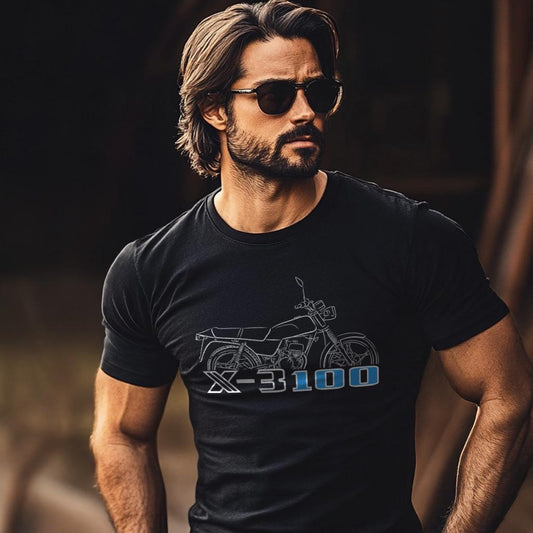 Suzuki X3 Inspired T-Shirt - Motorcycle Tee Shirt for Riders