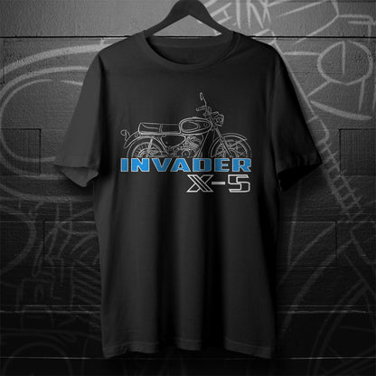Suzuki T200 & X5 Invader Inspired T-Shirt - Motorcycle Tee Shirt for Riders